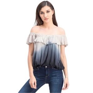 NWT Free People Cora Lee Off The Shoulder Top, Small (Ptp 23")